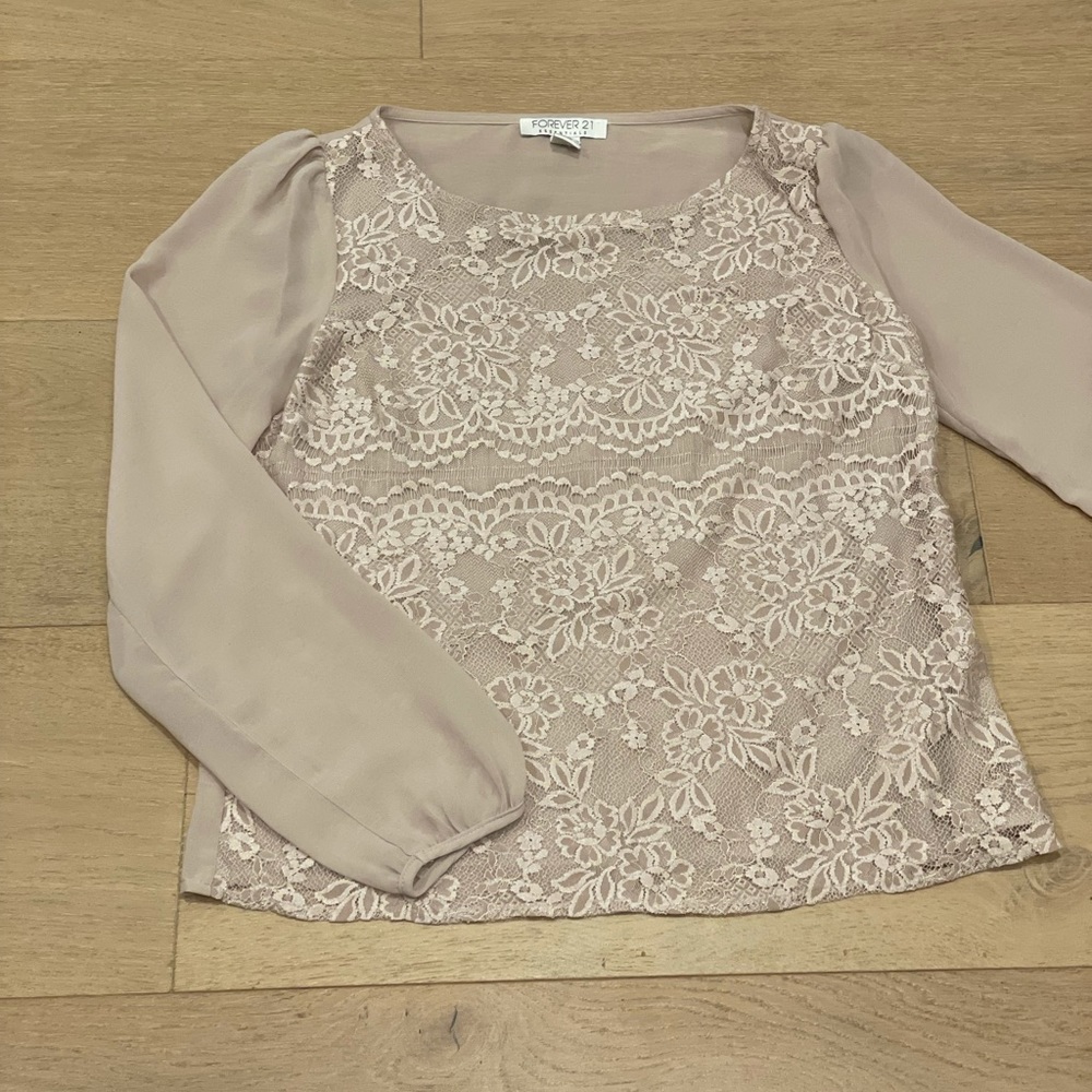 Long sleeve blouse